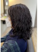 大人の スパイラルパーマ 40代パーマ デジタルパーマ
