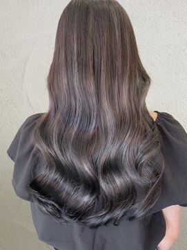 アウリィ(Aulii) 艶感透明感♪髪質改善グレージュハイライトゆるウェーブ