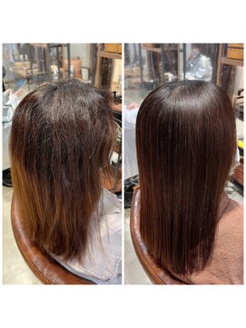 クラッチ 難波(CLUTCH) よしはらスペシャルケア縮毛矯正６