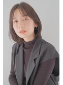 似合わせナチュラル内巻きボブセンターパート20代30代40代<横浜>