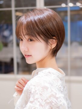 サーカス バイ ビュートリアム 青山(CIRCUS by BEAUTRIUM) マッシュショート20代30代ココアブラウン髪質改善青山表参道