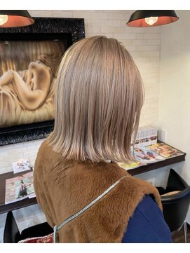 ボアップ 新居浜店(boappu) #ダブルカラー #ハイトーン #ケアブリーチ