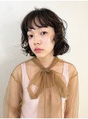 外国人くせ毛風パーマ／エアリーパーマ／リッジパーマ