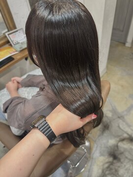 サンバイセライロ 千葉(SAN. by celilo) グレージュ/透明感カラー/ブリーチなしカラー