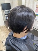 お手入れ簡単ショートボブ!