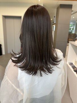 ローレンアオ(LOREN AO) ミルクティーベージュダブルカラーインナーカラーケアブリーチ