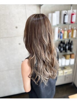 ヘアーサロン クレア(Hair salon Crea) 【Crea】コントラストハイライト×グレージュ