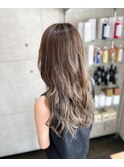 【Crea】コントラストハイライト×グレージュ