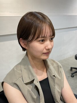 フォト 新宿(foto) イメチェンハッシュカットフルバング似合わせカット新宿