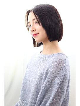 マルシェ(marche) 20代30代40代 縮毛矯正サラサラ ストレートボブ