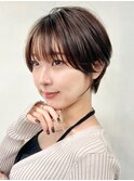 丸みショートヘア 髪質改善 神戸 元町 三ノ宮 田村梨乃