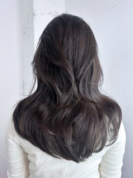 アルバム 新宿(ALBUM SHINJUKU) 美髪くびレイヤーレイヤーロングカーキベージュ_ba501462