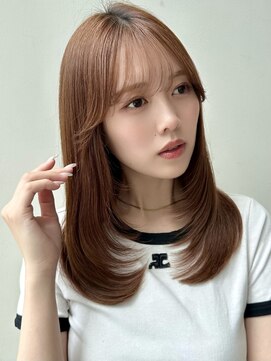 バイオレットジェム(Violet`jem) レイヤーカットサラ艶ロング内巻きレイヤーRI-24