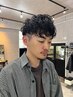 【カット+ニュアンスパーマ＋眉毛カットorトリートメント】岐阜メンズカット