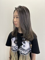 ゼンドットカラスマ(Zen.karasuma)&nbsp;バレイヤージュ×フェイスレイヤーロング20代30代40代