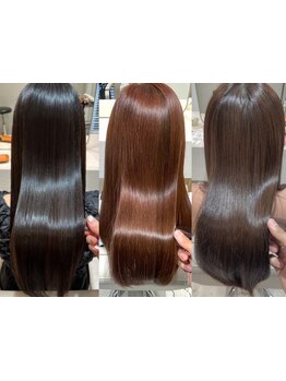 ダメージレスの髪質改善【サイエンスアクア】で美髪ケアを。毛髪内部から栄養補給し、自分本来の美髪へ☆