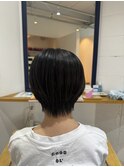 前下がりボブカット
