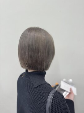 ジュネス 奈良橿原(Jeunesse) 【ミニボブ】アッシュグレー