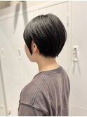 丸みショート/黒髪ショート/ショートボブ/SYUK高円寺【青木】
