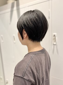 シュク 高円寺(SYUK) 丸みショート/黒髪ショート/ショートボブ/SYUK高円寺【青木】