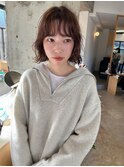 ゆるパーマボブ