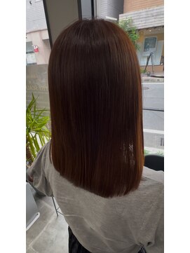 シャムオーツー 国分寺(CHAM:O2) ☆髪質改善美髪ストレート(矯正)/synergy/ミディアム☆