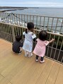 ザベース(the BASE) 2人の女の子のママです^ ^※左にいる子は甥っ子です。