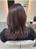 透明感ラベンダーカラー