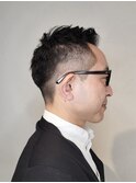 30代40代50代×ソフトモヒカン×イノアカラー
