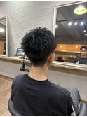 アップバングショート