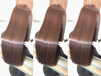 ミリッシュ 吹田店(mirish)の写真/会話のいらない完全個室サロン《mirish》で自分だけの時間を楽しみながら、髪質改善やカラーできる♪