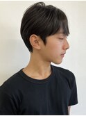 【メンズ 松戸 岩口】黒髪刈り上げなしマッシュショート