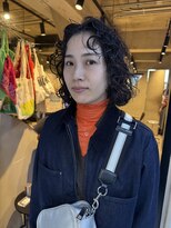 ビビト(bibito)&nbsp;bibito ミディアムウルフ　デジタルパーマネオソバージュ