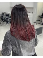 アライブ ハラジュク(ALIVE harajuku)&nbsp;グラデーションカラーバレイヤージュインナーカラー　ryota