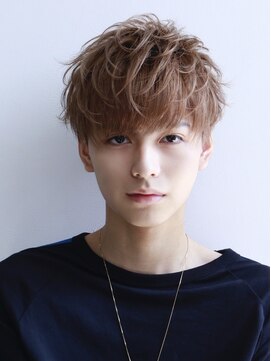 ゴールド 大阪 梅田店(GOALD) ミルクティーベージュ王道束感マッシュ