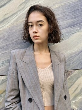 レブ 神戸三宮(LEB) ウェーブボブパーマ【LEB神戸三宮】