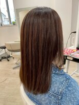 ガーデン 小山店(garden)&nbsp;宇都宮顔まわりレイヤーカットブリーチなしダブルカラー髪質改善