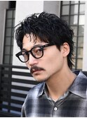 渋谷アクティブショートルーズショートパーマツイストパーマ緩め