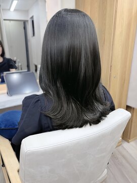 キラーナセンダイ(KiRANA SENDAI) 暗髪おしゃれカラー☆ダークグレージュ