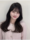 縮毛矯正/髪質改善ストレート/くびれ巻き