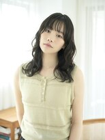 キネン バイ ツリー 宇都宮(kinen by tree)&nbsp;ミディアムウェーブダークグレージュの透明感エアリー