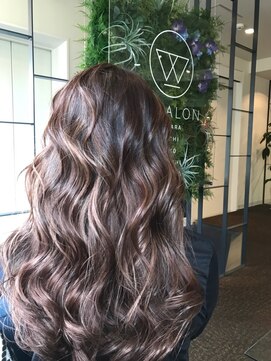 ダブル アンダーバー サロン(W_SALON) 【W_SALON 河原町】ベージュブラウン/アッシュグレー