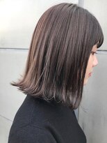 キラ 渋谷(KILLA)&nbsp;ボルドー　前下がりボブ　大人ボブ