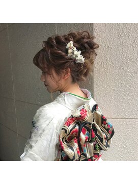 セットサロン ラビッシュポー(Setsalon RabichePow) 【ラビッシュポー】振袖アップ【フランベアー】