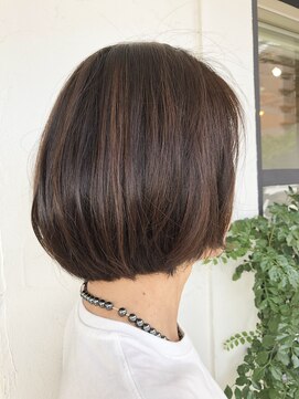 ビオトープ(Bio Top) まとまり系ナチュラルハイライトボブ☆◎30代40代50代