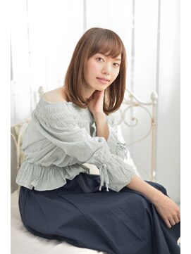 ヘアーアンドメイク アズール 志木店(Hair&Make Azur) 【Azur 志木】 大人っぽさが魅力のナチュラルミディ