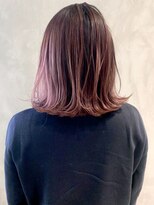 アイティー バイ アルバム 中野店(IT by ALBUM)&nbsp;ピンクパープル_ヘルシースタイルふんわりカール_ba287591