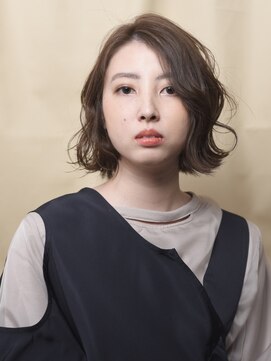 ピークアブー アヴェダ アトレ恵比寿(PEEK-A-BOO AVEDA) 大人かわいいナチュラルボブ 恵比寿　菊地