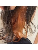 シャンプーボーイ&nbsp;アッシュブラウン×オレンジ☆