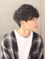 マイロ(mailo) ツーブロックマッシュ×ランダムパーマ